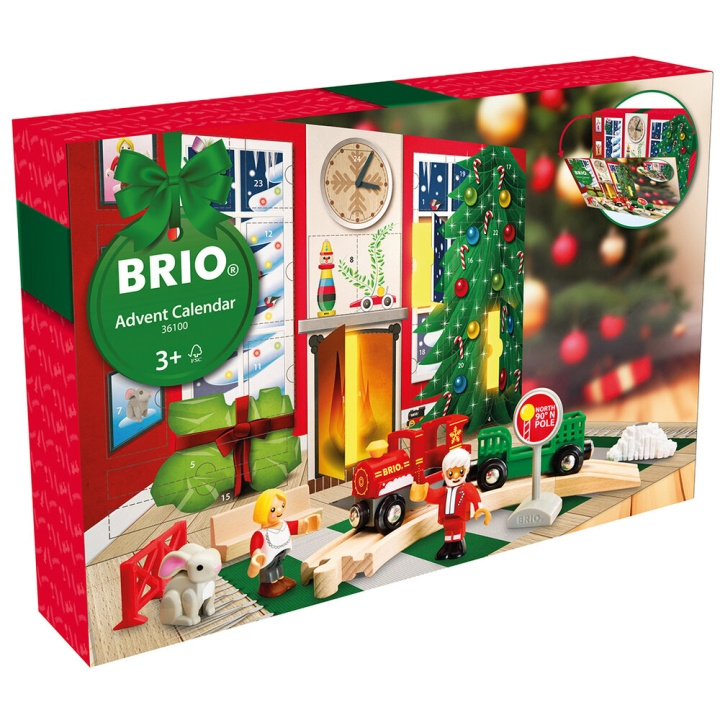 BRIO Adventskalender - 2024 (36100) i gruppen LEGETØJ, BØRN & BABY / Legetøj / Advent kalendere hos TP E-commerce Nordic AB (C97168)