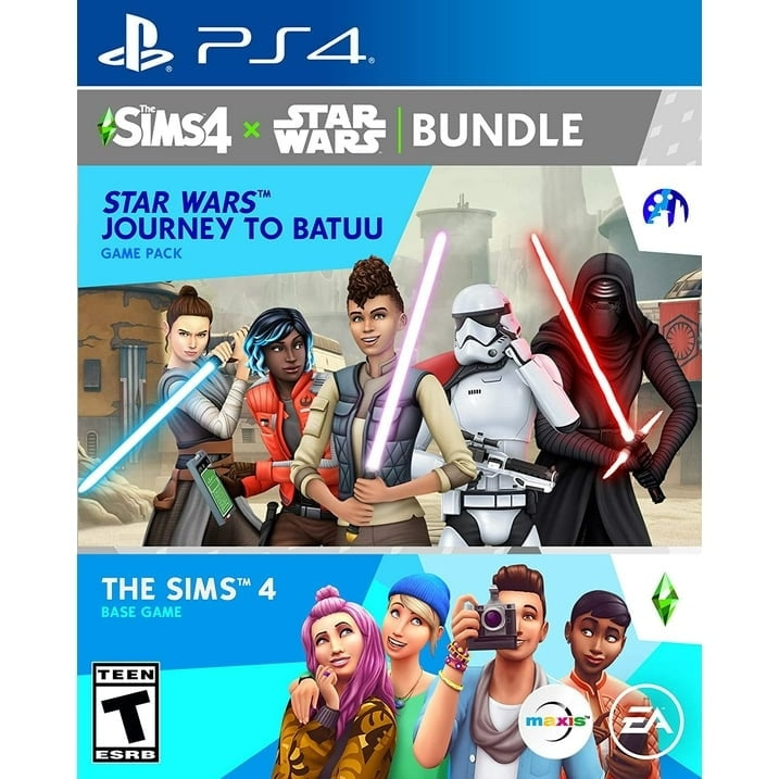 The Sims 4 Star Wars: Journey To Batuu - Base Game and Game Pack Bundle ( Import) (PS4) i gruppen HJEMMEELEKTRONIK / Spilkonsoller og tilbehør / Sony PlayStation 4 / Spil hos TP E-commerce Nordic AB (C97240)