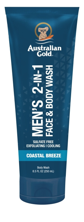 Australian Gold Men\'s 2in1 Face & Body Wash 250 ml i gruppen SKØNHED & HELSE / Hudpleje / Kropspleje / Bad & brusecreme hos TP E-commerce Nordic AB (C97245)