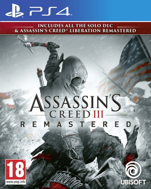 Assassin\'s Creed III (3) + Liberation HD Remaster (PS4) i gruppen HJEMMEELEKTRONIK / Spilkonsoller og tilbehør / Sony PlayStation 4 / Spil hos TP E-commerce Nordic AB (C97267)