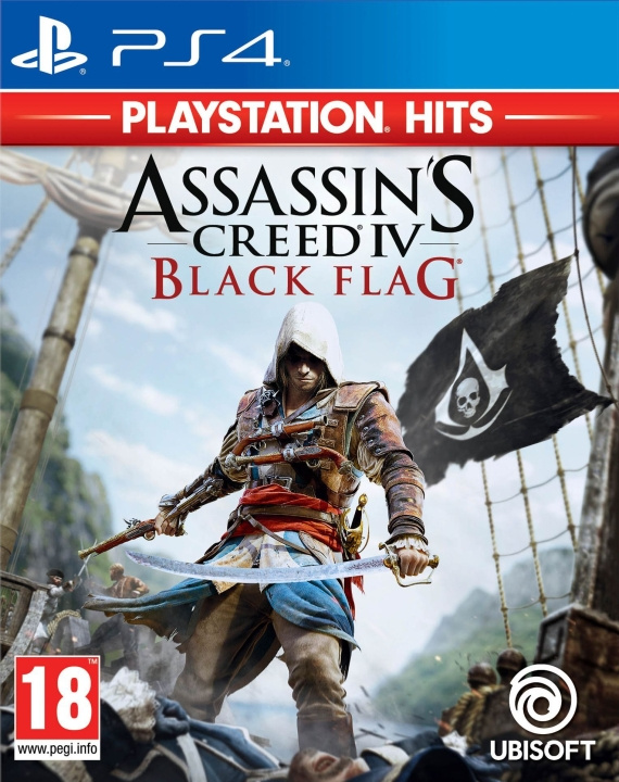 Assassin\'s Creed IV: Black Flag (Playstation Hits) (PS4) i gruppen HJEMMEELEKTRONIK / Spilkonsoller og tilbehør / Sony PlayStation 4 / Spil hos TP E-commerce Nordic AB (C97280)