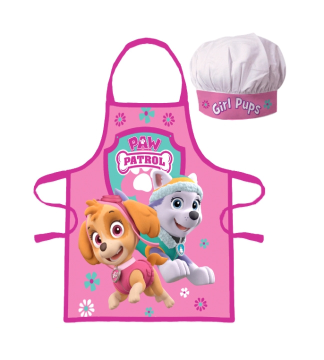 BrandMac Børneforklæde - Paw Patrol - Pink (230007) i gruppen LEGETØJ, BØRN & BABY / Legetøj / Lille hjem & rollespil hos TP E-commerce Nordic AB (C97284)