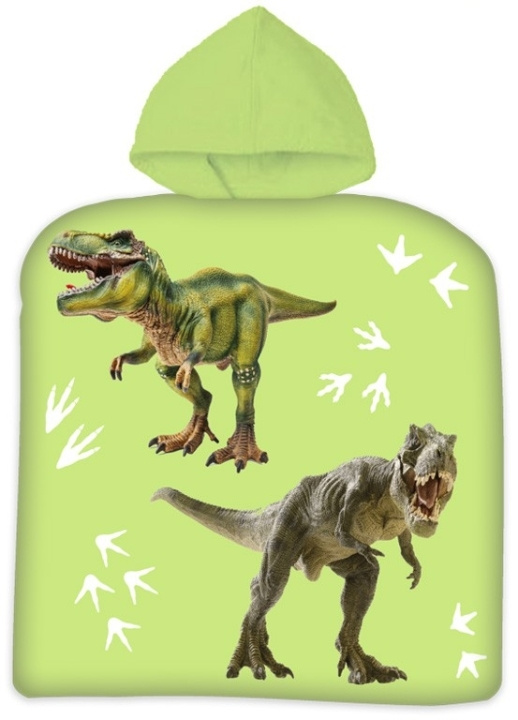 BrandMac Poncho - 50 x 100 cm - Dino (110018) i gruppen LEGETØJ, BØRN & BABY / Børnetekstiler / Bad tilbehør hos TP E-commerce Nordic AB (C97287)