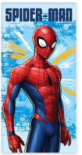 BrandMac Håndklæde - 70x140 cm - Spiderman (110064) i gruppen LEGETØJ, BØRN & BABY / Børnetekstiler / Bad tilbehør hos TP E-commerce Nordic AB (C97293)