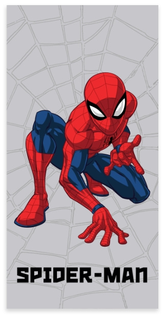 BrandMac Håndklæde - 60 x 120 cm - Spiderman (110089) i gruppen LEGETØJ, BØRN & BABY / Børnetekstiler / Bad tilbehør hos TP E-commerce Nordic AB (C97318)