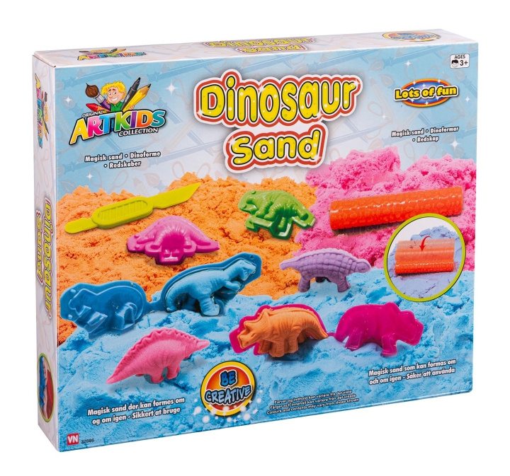 ArtKids Magisk sand - Dinosaur (32886) i gruppen LEGETØJ, BØRN & BABY / Legetøj / Eksperiment og gør det selv hos TP E-commerce Nordic AB (C97379)