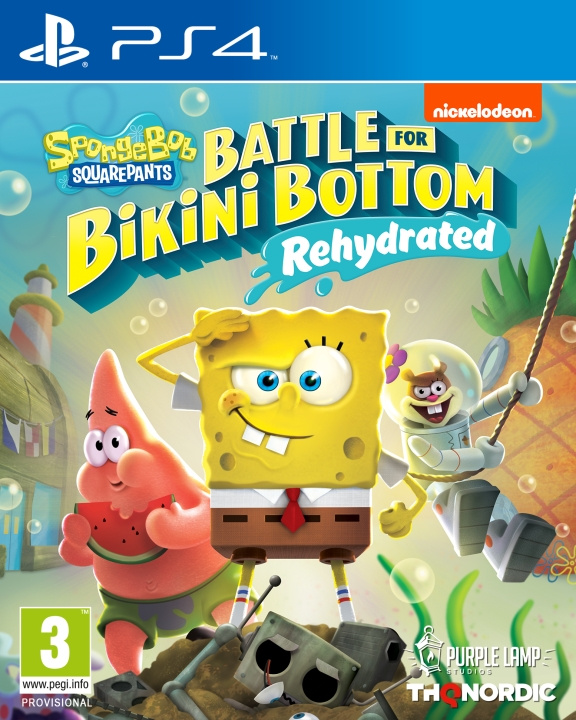 Spongebob SquarePants: Battle for Bikini Bottom - Rehydrated (PS4) i gruppen HJEMMEELEKTRONIK / Spilkonsoller og tilbehør / Sony PlayStation 4 / Spil hos TP E-commerce Nordic AB (C97427)