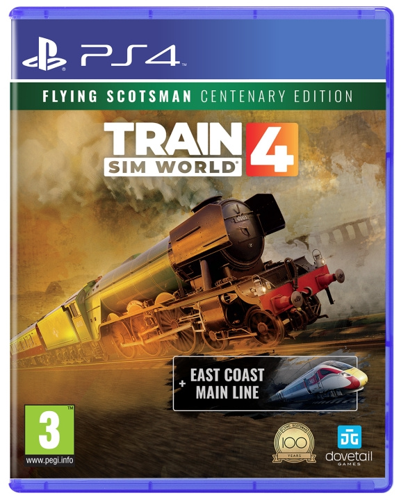 Dovetail Games Train Sim World 4 inkluderer Flying Scotsman (Centenary Edition) i gruppen HJEMMEELEKTRONIK / Spilkonsoller og tilbehør / Sony PlayStation 4 / Spil hos TP E-commerce Nordic AB (C97459)