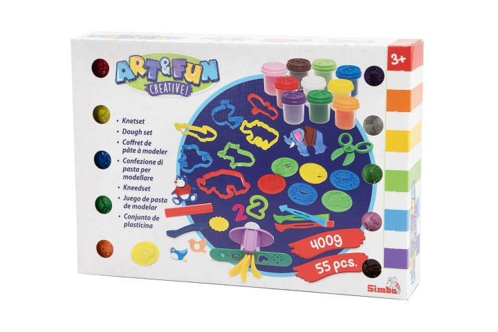 Art&Fun Mega Dough Pack (106324614) i gruppen LEGETØJ, BØRN & BABY / Legetøj / Eksperiment og gør det selv hos TP E-commerce Nordic AB (C97497)