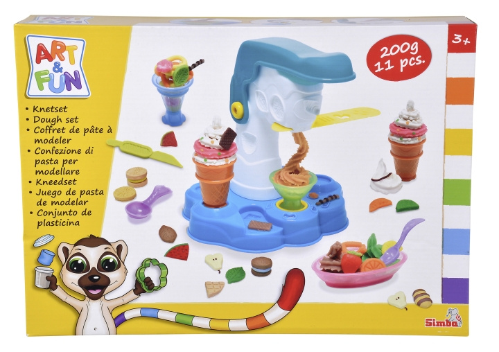 Art&Fun Dough Set Ice Cream Station (106324619) i gruppen LEGETØJ, BØRN & BABY / Legetøj / Eksperiment og gør det selv hos TP E-commerce Nordic AB (C97500)