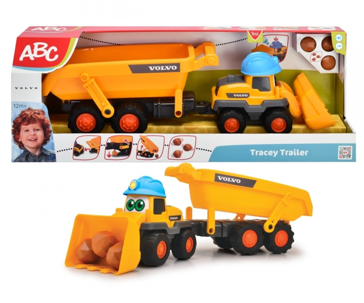 ABC Tracey Trailer (204119007) i gruppen LEGETØJ, BØRN & BABY / Legetøj / Legetøjsbiler hos TP E-commerce Nordic AB (C97502)