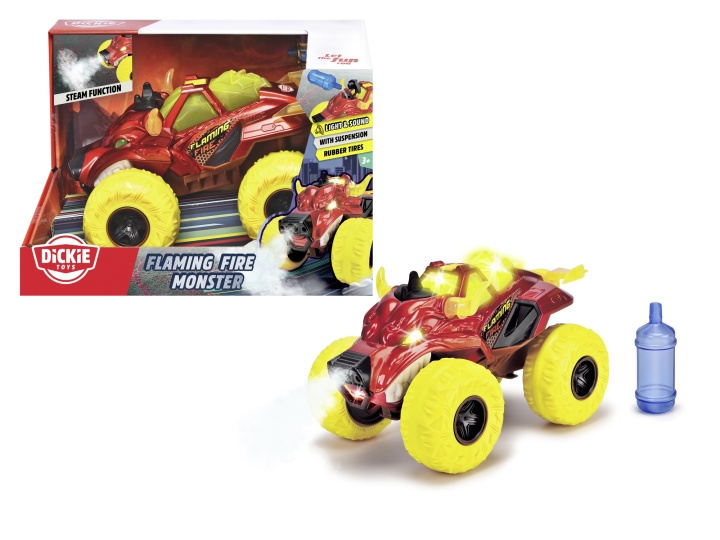 Dickie Toys Flammende ildmonster (203754003) i gruppen LEGETØJ, BØRN & BABY / Legetøj / Legetøjsbiler hos TP E-commerce Nordic AB (C97511)