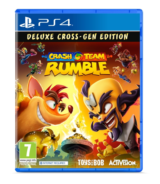 Crash Team Rumble - Deluxe Edition (PS4) i gruppen HJEMMEELEKTRONIK / Spilkonsoller og tilbehør / Sony PlayStation 4 / Spil hos TP E-commerce Nordic AB (C97516)