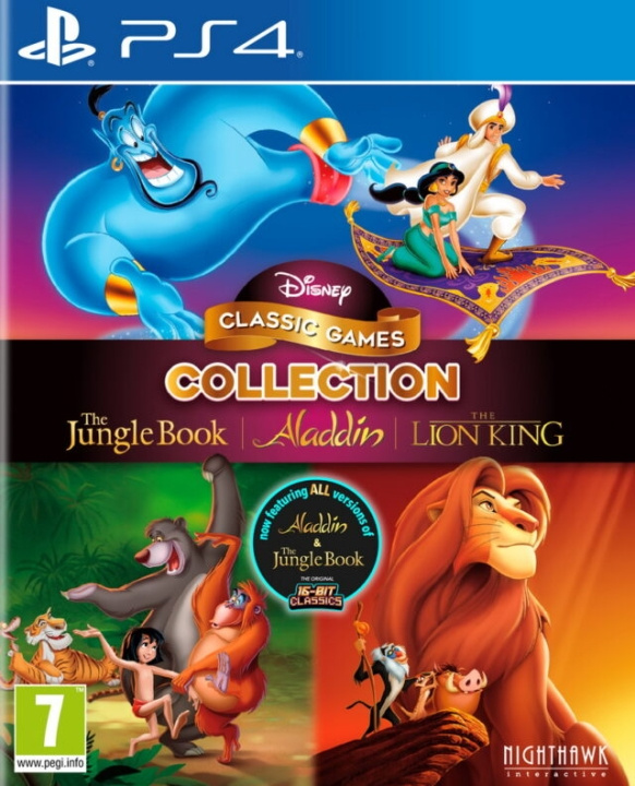 Disney Classic Games Collection: The Jungle Book, Aladdin, & The Lion King (PS4) i gruppen HJEMMEELEKTRONIK / Spilkonsoller og tilbehør / Sony PlayStation 4 / Spil hos TP E-commerce Nordic AB (C97520)