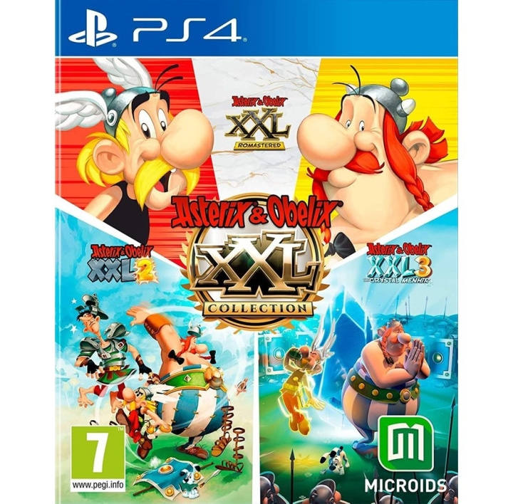 ASTERIX & OBELIX - COLLECTION (XXL 1/2/3) (PS4) i gruppen HJEMMEELEKTRONIK / Spilkonsoller og tilbehør / Sony PlayStation 4 / Spil hos TP E-commerce Nordic AB (C97577)