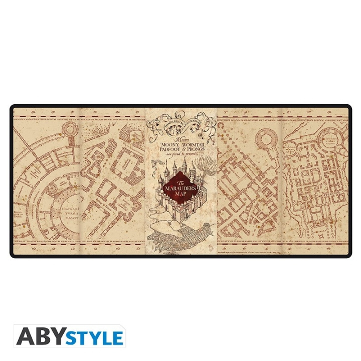 Abysse HARRY POTTER - Mousepad XXL - Marodørens kort i gruppen COMPUTERTILBEHØR / Mus og tastatur / Musemåtter hos TP E-commerce Nordic AB (C97583)