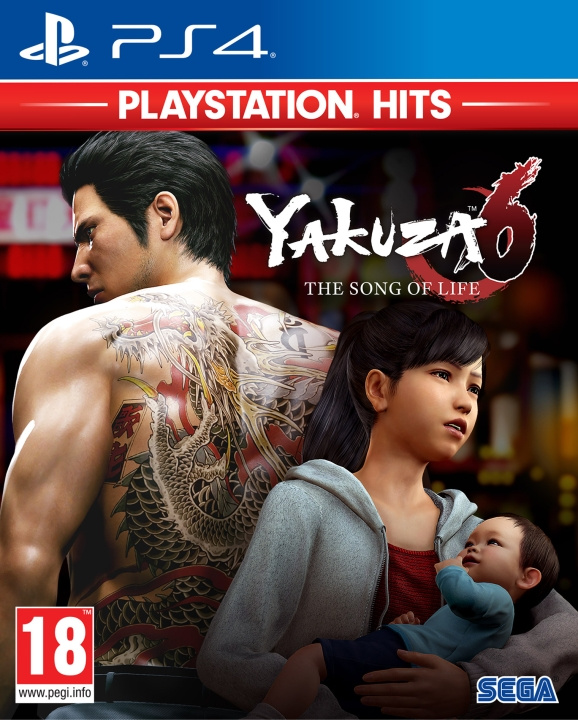 Yakuza 6: The Song of Life (PlayStation Hits) (PS4) i gruppen HJEMMEELEKTRONIK / Spilkonsoller og tilbehør / Sony PlayStation 4 / Spil hos TP E-commerce Nordic AB (C97618)