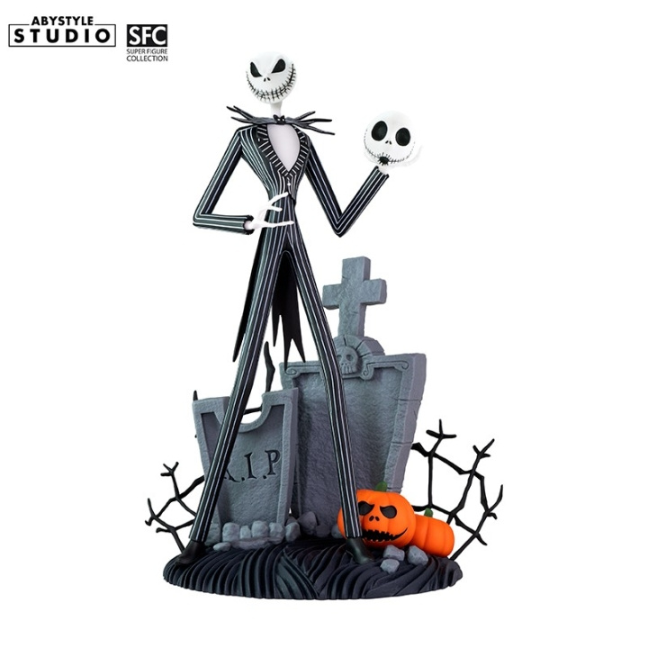 Abysse NIGHTMARE BEFORE XMAS - Figurine Jack skræmmende smilende ansigt i gruppen LEGETØJ, BØRN & BABY / Legetøj / Figurer, miniaturer og tilbehør hos TP E-commerce Nordic AB (C97687)