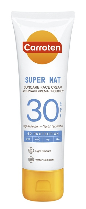 Carroten Face Super Mat Cream SPF 30 50 ml i gruppen SKØNHED & HELSE / Hudpleje / Tanning / Solbeskyttelse hos TP E-commerce Nordic AB (C97694)