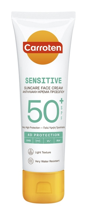 Carroten Face Sensicare Cream SPF 50 50 ml i gruppen SKØNHED & HELSE / Hudpleje / Tanning / Solbeskyttelse hos TP E-commerce Nordic AB (C97698)