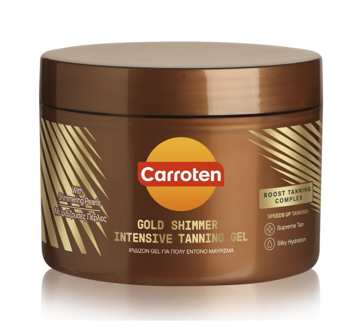 Carroten Gold Shimmer Tanning Gel 150 ml i gruppen SKØNHED & HELSE / Hudpleje / Tanning / Solbeskyttelse hos TP E-commerce Nordic AB (C97705)