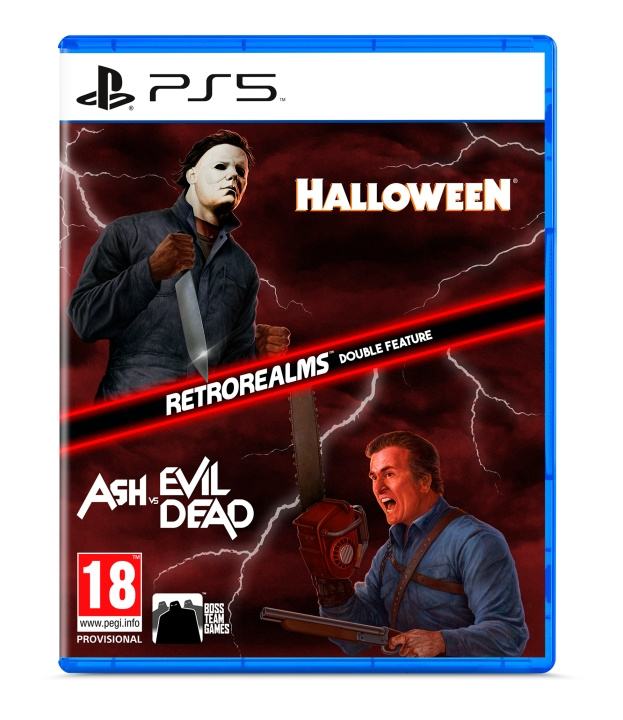 Halloween and Ash vs Evil Dead RetroRealms Double Feature (PS5) i gruppen HJEMMEELEKTRONIK / Spilkonsoller og tilbehør / Sony PlayStation 5 / Spil hos TP E-commerce Nordic AB (C97710)