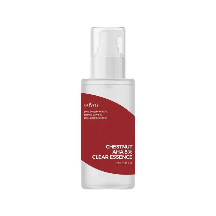 Isntree Chestnut AHA 8% Clear Essence - 100 ml i gruppen SKØNHED & HELSE / Hudpleje / Ansigt / Rengøring hos TP E-commerce Nordic AB (C97734)