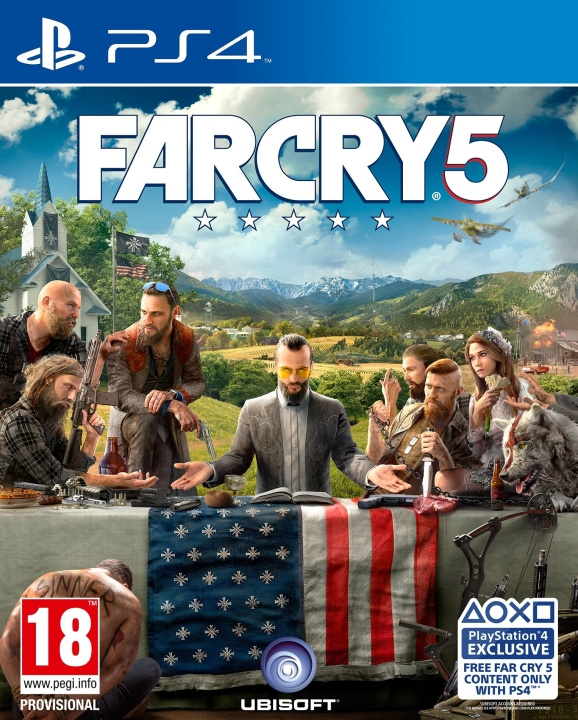 Far Cry 5 (PS4) i gruppen HJEMMEELEKTRONIK / Spilkonsoller og tilbehør / Sony PlayStation 4 / Spil hos TP E-commerce Nordic AB (C97755)