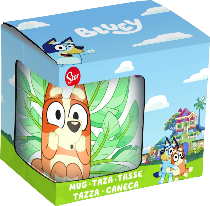 Bluey Bluey Stor - Keramisk krus 236 ml - (88051) i gruppen LEGETØJ, BØRN & BABY / Mad & Drikke / Sutteflasker og tilbehør hos TP E-commerce Nordic AB (C97804)