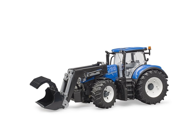 Bruder New Holland T7.315 med frontlæsser (03121) i gruppen LEGETØJ, BØRN & BABY / Legetøj / Legetøjsbiler hos TP E-commerce Nordic AB (C97854)