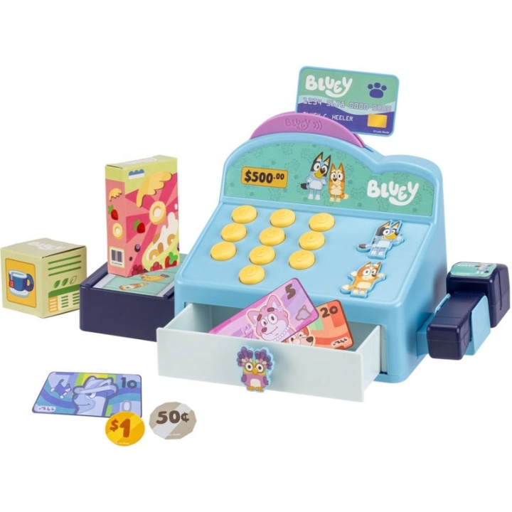 Bluey Bluey Kasseapparat med interaktive lyde (90247) i gruppen LEGETØJ, BØRN & BABY / Legetøj / Lille hjem & rollespil hos TP E-commerce Nordic AB (C97884)