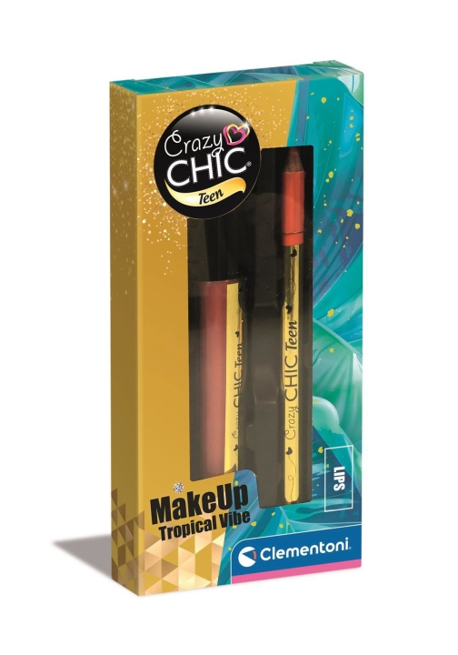 Crazy Chic Teen Lipgloss & Pencil - Tropical Vibe (50877) i gruppen LEGETØJ, BØRN & BABY / Legetøj / Udklædning hos TP E-commerce Nordic AB (C97904)