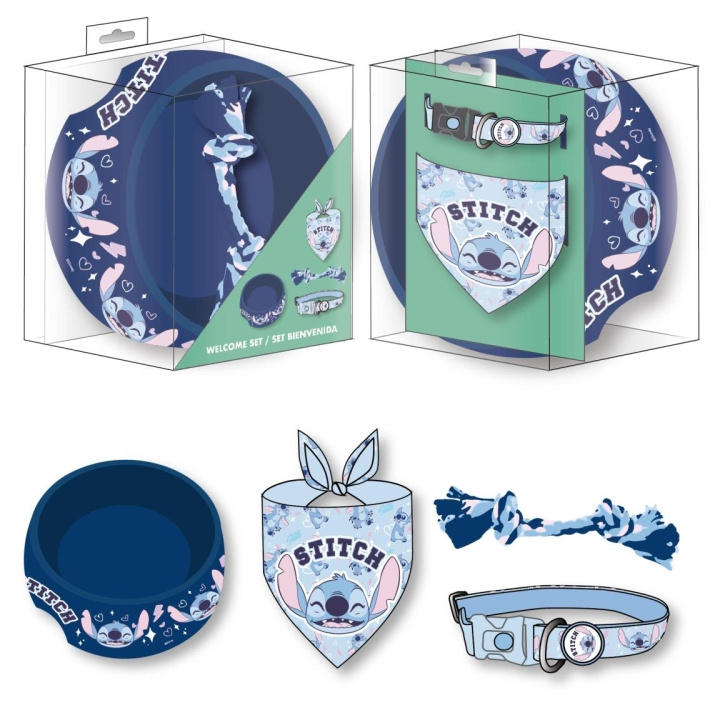 Cerda Pets Pet Set Welcome Stitch (2800001569) i gruppen HJEM, HUS & HAVE / Tilbehør til dyr / Hund hos TP E-commerce Nordic AB (C97916)