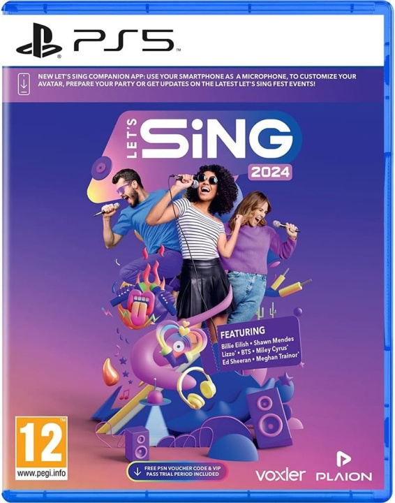 Let\'s Sing 2024 (PS5) i gruppen HJEMMEELEKTRONIK / Spilkonsoller og tilbehør / Sony PlayStation 5 / Spil hos TP E-commerce Nordic AB (C97943)