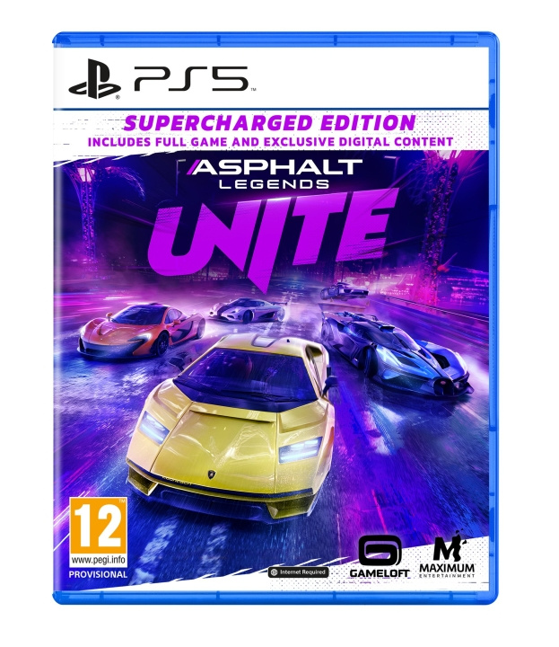 Asphalt Legends UNITE: Supercharged Edition (PS5) i gruppen HJEMMEELEKTRONIK / Spilkonsoller og tilbehør / Sony PlayStation 5 / Spil hos TP E-commerce Nordic AB (C97948)