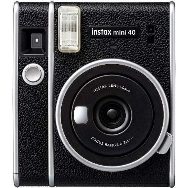 Fuji Instax Mini 40 Instant Camera Sort i gruppen HJEMMEELEKTRONIK / Foto og video / Kamera hos TP E-commerce Nordic AB (C97951)