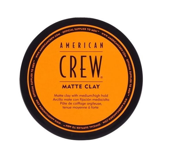 American Crew Pucks Matte Clay 85 g i gruppen SKØNHED & HELSE / Hår og styling / Hår styling / Hår Voks hos TP E-commerce Nordic AB (C97994)