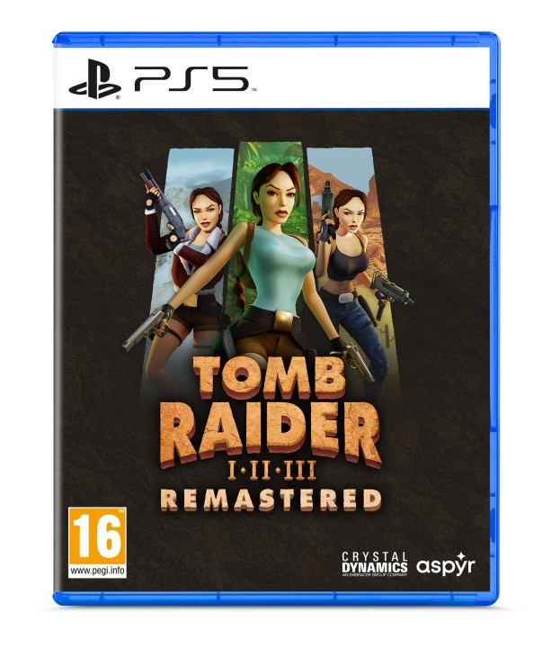 Tomb Raider I-III Remastered (PS5) i gruppen HJEMMEELEKTRONIK / Spilkonsoller og tilbehør / Sony PlayStation 5 / Spil hos TP E-commerce Nordic AB (C97997)