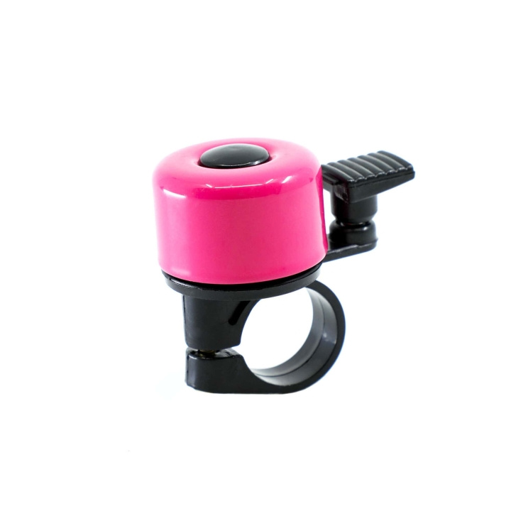 Crazy Safety Cykelklokke til børn og voksne - Pink - One size i gruppen SPORT, FRITID & HOBBY / Sportsudstyr / Cykel tilbehør / Øvrigt cykel tilbehør hos TP E-commerce Nordic AB (C98010)