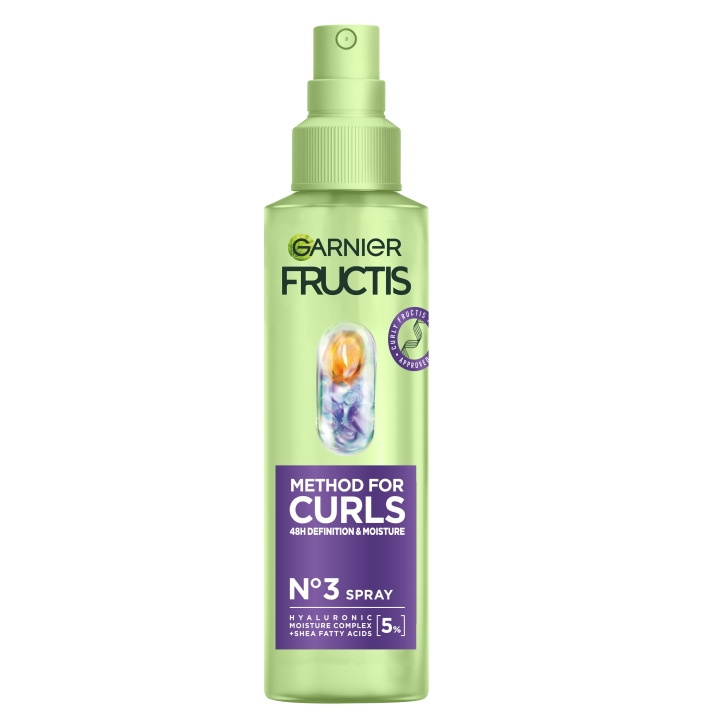 Garnier Fructis Method for Curls leave-in til krøllet hår - 150 ml i gruppen SKØNHED & HELSE / Hår og styling / Hårpleje / Balsam spray / kur hos TP E-commerce Nordic AB (C98181)