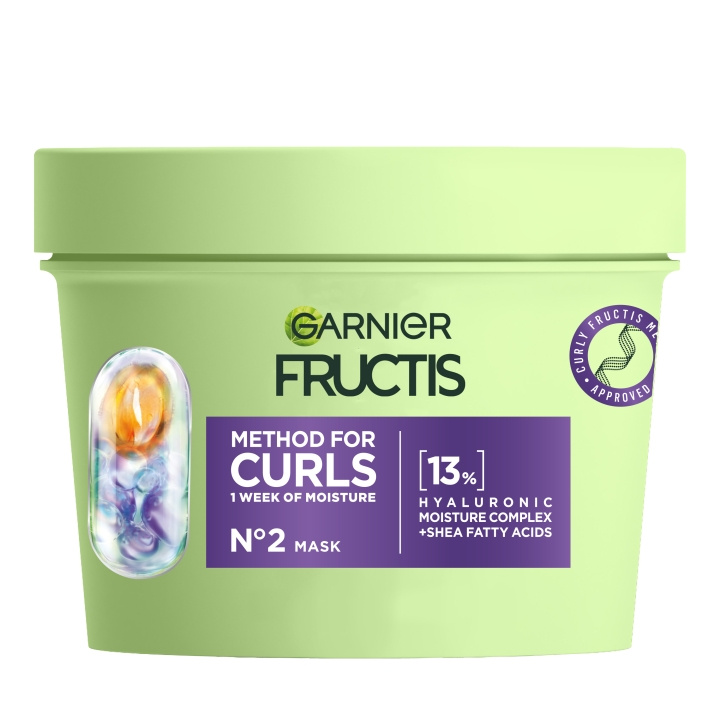 Garnier Fructis Method for Curls maske til krøllet hår - 370 ml i gruppen SKØNHED & HELSE / Hår og styling / Hårpleje / Hårmaske hos TP E-commerce Nordic AB (C98182)