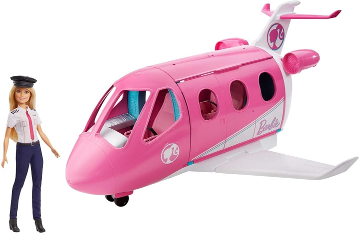 Barbie Drømmefly med pilotdukke (GJB33) i gruppen LEGETØJ, BØRN & BABY / Legetøj / Docks og tilbehør hos TP E-commerce Nordic AB (C98205)