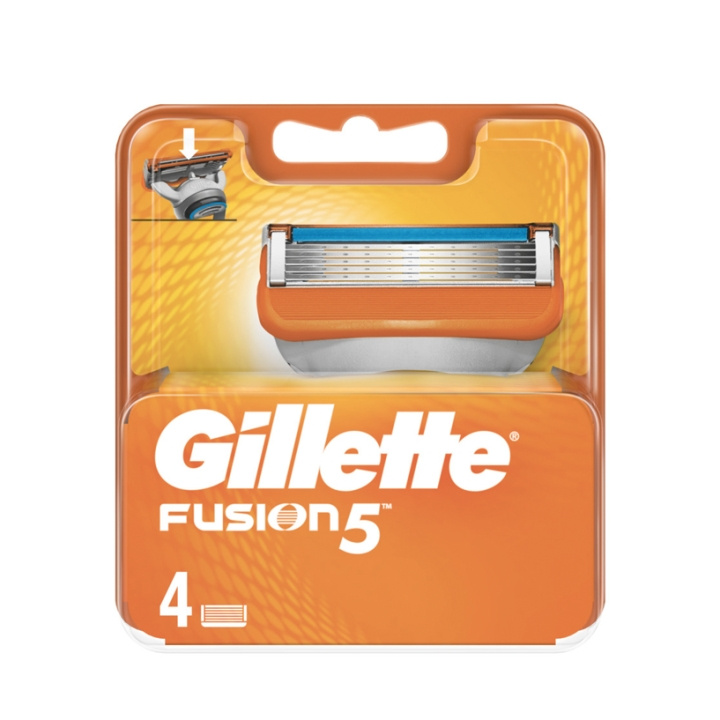 Gillette Fusion Manual Blades 4-pak i gruppen SKØNHED & HELSE / Hår og styling / Barbering og trimning / Barberskraber og tilbehør hos TP E-commerce Nordic AB (C98208)