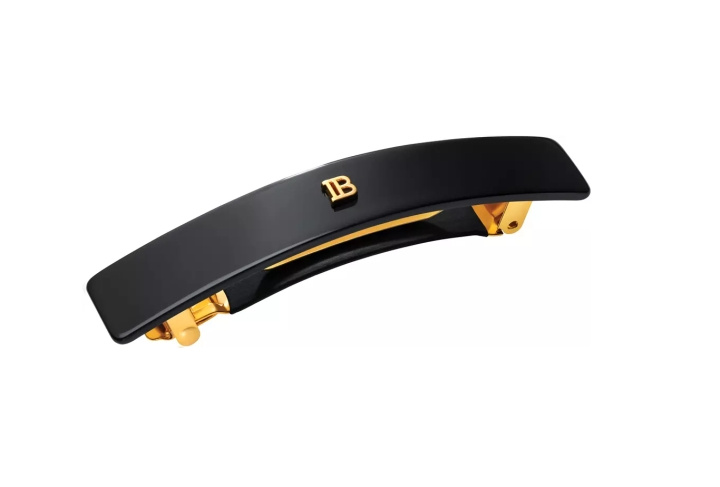 Balmain Paris Cellulose Acetate Barrette pour Cheveux Medium Sort i gruppen SKØNHED & HELSE / Hår og styling / Hårtilbehør hos TP E-commerce Nordic AB (C98214)