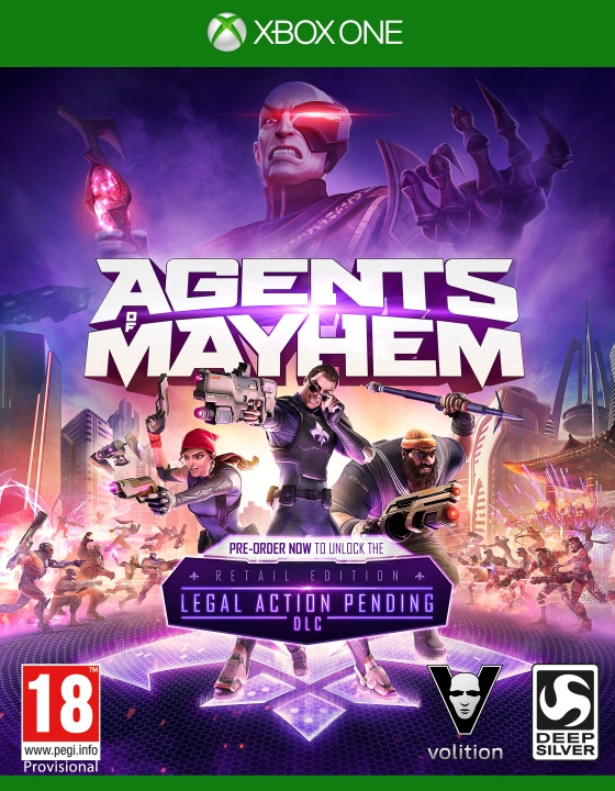 Agents of Mayhem (Day One Edition) (XONE) i gruppen HJEMMEELEKTRONIK / Spilkonsoller og tilbehør / Xbox One / Spil hos TP E-commerce Nordic AB (C98278)