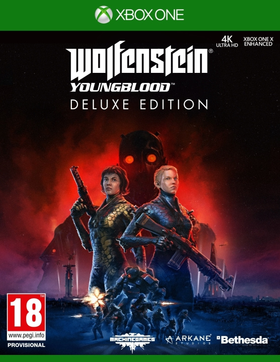 Wolfenstein: Youngblood (Deluxe Edition) (XONE) i gruppen HJEMMEELEKTRONIK / Spilkonsoller og tilbehør / Xbox One / Spil hos TP E-commerce Nordic AB (C98340)