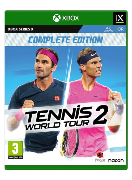 Tennis World Tour 2 (XseriesX) i gruppen HJEMMEELEKTRONIK / Spilkonsoller og tilbehør / Xbox Series X / Spil hos TP E-commerce Nordic AB (C98420)