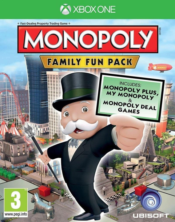 Monopoly Family Fun Pack (XONE) i gruppen HJEMMEELEKTRONIK / Spilkonsoller og tilbehør / Xbox One / Spil hos TP E-commerce Nordic AB (C98429)