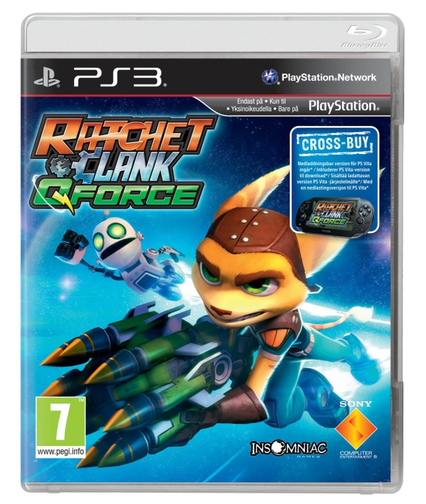 Ratchet & Clank: QForce (PS3) i gruppen HJEMMEELEKTRONIK / Spilkonsoller og tilbehør / Sony PlayStation 3 hos TP E-commerce Nordic AB (C98438)