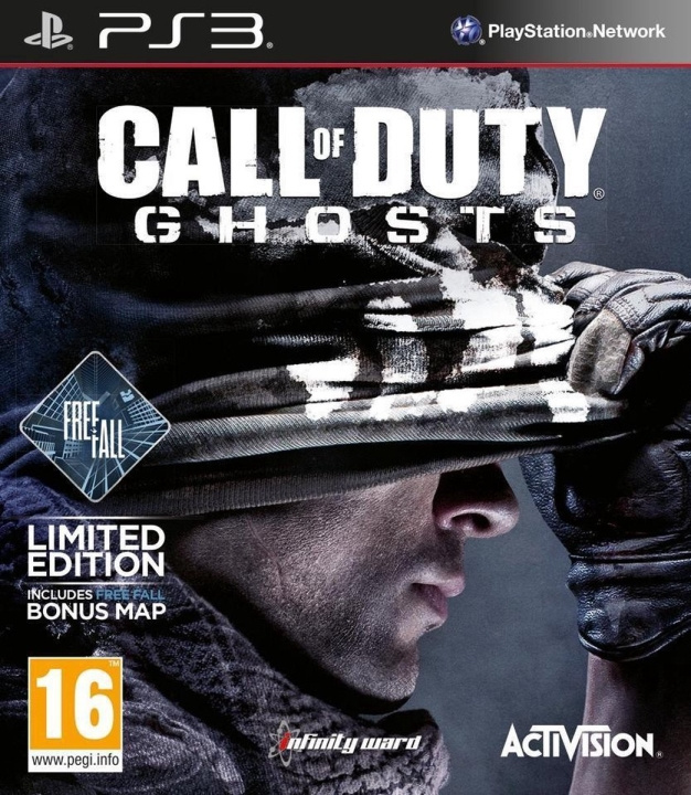 CALL OF DUTY Ghosts - Free Fall Limited Edition (PS3) i gruppen HJEMMEELEKTRONIK / Spilkonsoller og tilbehør / Sony PlayStation 3 hos TP E-commerce Nordic AB (C98447)